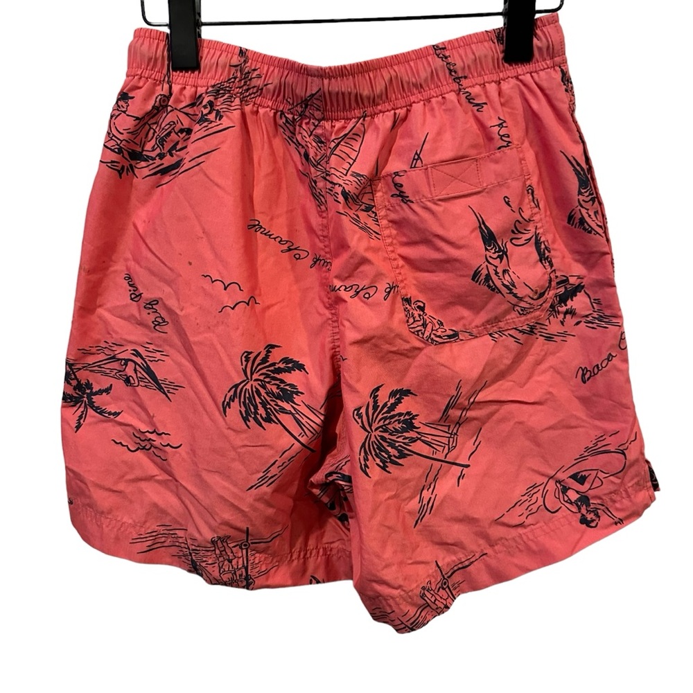 Ralph Lauren polo sport lined board shorts trunks PALM TREES print men’s surf - Picture 2 of 9